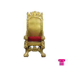 Stoel Raw, met bruin lederen zitting 