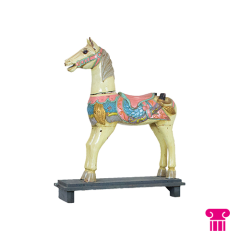 Stoel Raw, met bruin lederen zitting 