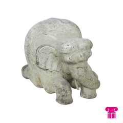 Stoel Raw, met bruin lederen zitting 