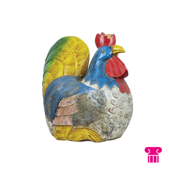 Stoel Raw, met bruin lederen zitting 