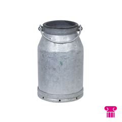 Stoel Raw, met bruin lederen zitting 