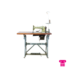 Stoel Raw, met bruin lederen zitting 