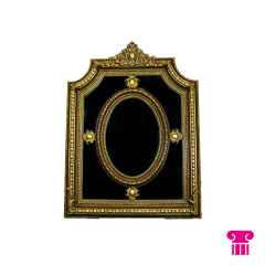 Stoel Raw, met bruin lederen zitting 