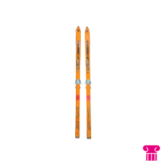 Stoel Raw, met bruin lederen zitting 