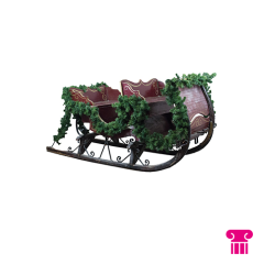 Stoel Raw, met bruin lederen zitting 