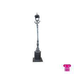 Stoel Raw, met bruin lederen zitting 