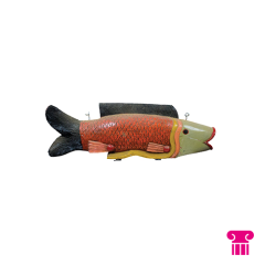 Stoel Raw, met bruin lederen zitting 