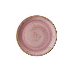 Stoel Raw, met bruin lederen zitting 