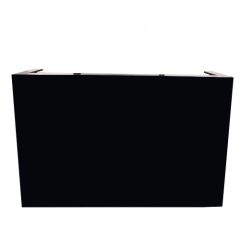 Stoel Raw, met bruin lederen zitting 