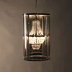 Stoel Raw, met bruin lederen zitting 