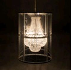 Stoel Raw, met bruin lederen zitting 