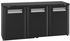 Stoel Raw, met bruin lederen zitting 