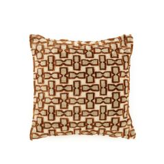 Stoel Raw, met bruin lederen zitting 