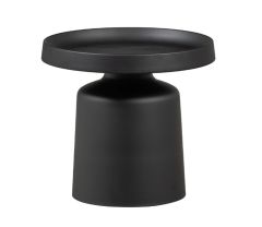 Stoel Raw, met bruin lederen zitting 