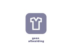 Stoel Raw, met bruin lederen zitting 