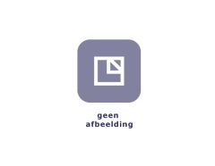 Stoel Raw, met bruin lederen zitting 